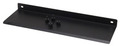 Hylde til akustikpanel 35,5 x 11 cm sort - Køb i butik